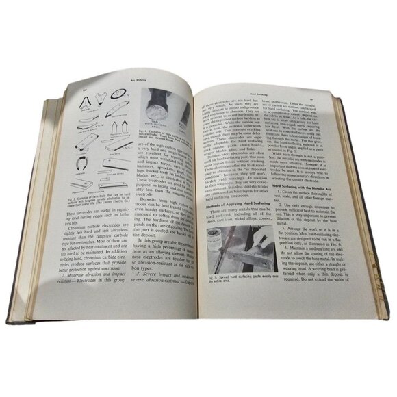 Welding Skills Practices Book Giachino Weeks Brune Hardcover 1964 Vtg 3rd Print - Picture 7 of 8